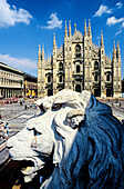 Cathedral (duomo). City of Milano. Lombardia. Italy