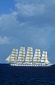 Cruise on the Royal Clipper. British West Indies. Caribbean.