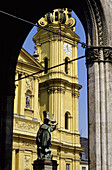 Theatiner church. Munich (Munchen). Bavaria. Germany