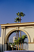 The Paramount cinema studios on Wilshire Boulevard. Los Angeles. California. USA.