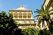 Porta nuova (new gate). Palermo, main city of Sicily. Italy