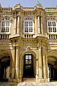 Baroque beneventano palace. Syracusa. Sicily. Italy