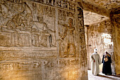 Temple of Wadi El Sebua on Lake Nasser. Nubia. Egypt