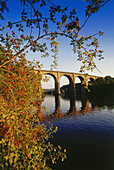 Railway viaduct, Herdecke, Ruhr Valley, Ruhr, Northrhine Westphalia, Germany