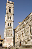 Duomo Bell tower, 85 metres high, 414 steps to the top, Florence, Italy