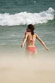 Woman on the beach