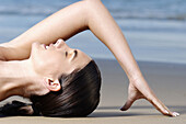 Woman on beach