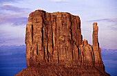 Landscape of red mesas. Monument valley, Navajo reservation. Utah. United states (USA)