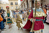 Holy Week procession in Marsala. Sicily, Italy