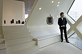 Prada store open in 2003 architects Herzog & De Meuron on Ometosando. Aoyama.Tokyo. Japan