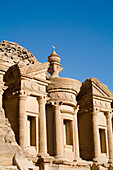 The Deir, also called Monastery. Archaeological site of Petra. Jordan