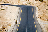 The road from Petra to Beidha. Kingdom of Jordan