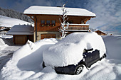 The rental luxury chalets Chalets de Mavarin or Lodge Montagnard . Megève winter resort. Haute-Savoie (74). France