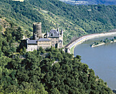 Katz am Rhein Castle. Rhineland Palatinate, Germany