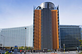 Belgium, Brussels. Berlaymont building