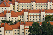 Austria, Vienna, public housing blocks