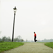 Runner,Hyde Park, London. England, UK 