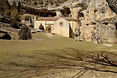 San Bartolomé chapel. Cañón de Rio Lobos, Soria province. Spain.