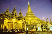 Shwedagon Pagoda. Yangon. Myanmar