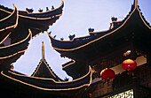 Roof details at Yu Yüan Gardens, Shanghai. China