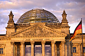 Reichstag building, Berlin. Germany