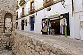 Dalt Vila district, old town. Ibiza, Balearic Islands. Spain