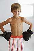 Facing camera, Fighter, Fighters, Fit, Grin, Grinning, Human, Indoor, Indoors, Inside, Interior, Kid