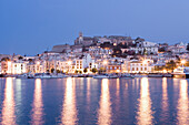 Harbor. Old town (Dalt Vila). Ibiza, Balearic Islands. Spain