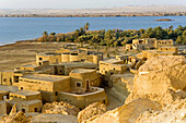 Adrere Amellal. Siwa Oasis. Libyan desert. Egypt