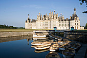 Royal Château at Chambord. Loir-et-Cher, France