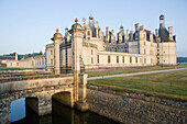 Royal Château at Chambord. Loir-et-Cher, France