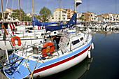 Harbour at Cap d Adge. Languedoc, France