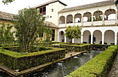 Generalife gardens, Alhambra. Granada. Spain