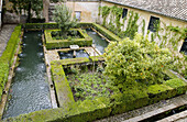 Generalife gardens, Alhambra. Granada. Spain