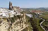 Viewpoint at Arcos de la Frontera. Cádiz province. Spain