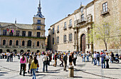 Archbishop s Palace and Town Hall at Plaza del Consistorio. Toledo. Spain