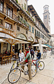 Piazza delle Erbe. Verona. Veneto, Italy