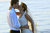 Bridal couple, Bride, Bridegroom, Bridegrooms, Brides, Caucasian, Caucasians, Color, Colour, Contempo