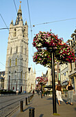 Lakenhalle. Gent. Flandern, Belgien