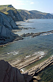 Flysch. Algorri. Zumaia. Gipuzkoa. Euskadi. Spain.