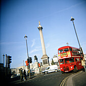 Trafalgar square. London. England