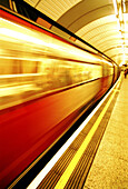 Euston underground station. London. England