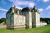 Château de Champchevrier. Touraine, Val-de-Loire. France
