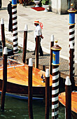 Gondolier. Venice. Italy