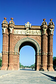 Triumphal Arch. Barcelona. Spain