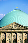 Sainte Edwige catholic cathedral. Designed in 1747 on Roma Pantheon plan. Rebuitlt in 1961. Berlin. Germany