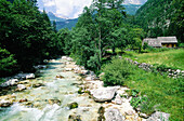 Landscape. The Upper Soca Valley. Julian Alps. Slovenia