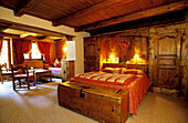 Le Fer a Cheval Hotel. Marc and Isabelle Sibuet owners. Megeve. Haute-Savoie. Alps. France