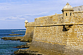 Watchtower at San Sebastián fort. Cádiz. Spain