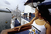 Cruise on board of Santa Cruz . Galapagos Islands. Ecuador